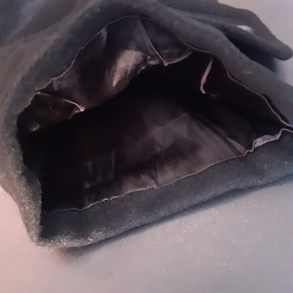 Regency Neiman Marcus 100% Cashmere Full Length Black Maxi Overcoat SZ 8 1970s - Picture 10 of 16